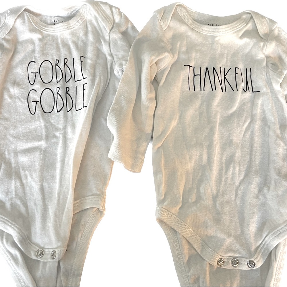 6-9 Month Rae Dunn Fall/Thanskgiving Baby Clothes Collection